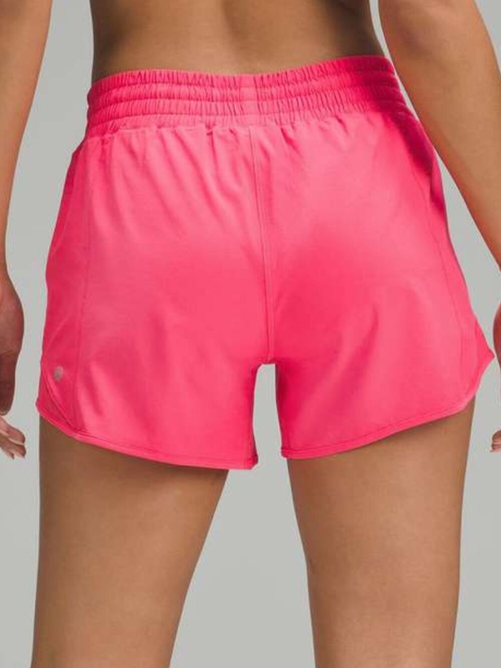 NWT Lululemon Hotty Hot High-Rise Lined Short 4" - 12 Lip Gloss - Picture 2 of 8